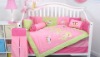 baby comforter cute emb bedding set MT4137