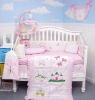 baby comforter cute pink bedding set MT5845