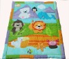 baby comforter emb animals bedding set MT5313