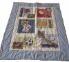 baby comforter emb ball bedding set MT6079