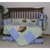 baby comforter emb boat bedding set MT5498