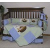 baby comforter emb boat bedding set MT6289