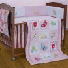 baby comforter emb buterfly bedding set MT5636