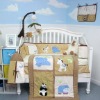 baby comforter emb elephant bedding set MT5846