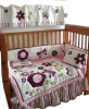 baby comforter emb flowers bedding set MT4995