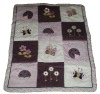 baby comforter emb ladybird bedding set MT6256