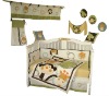 baby comforter emb monkey bedding set MT4997