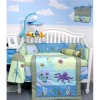 baby comforter emb ocean animals bedding set MT6272