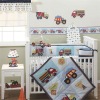 baby comforter emb truck bedding set MT5520