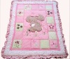 baby comforter pink print bedding set MT5311