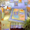 baby comforter plaid style bedding set MT5475