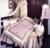 baby comforter ruffles bedding set MT4171