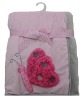baby coral fleece blankets with buterfly MT1739
