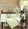 baby crib bedding sets with emb frog MT6347