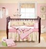 baby crib bedding sets with print flowers  MT6358