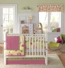 baby crib bedding with cute circle MT6368