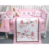baby cute emb bird bedding set MT6837
