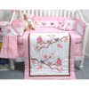 baby cute emb bird bedding set MT6837