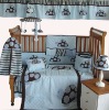 baby cute emb ladybird bedding set MT6824