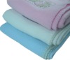 baby cute soft blanket with emb MT5119