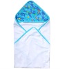 baby cute soft blanket with print hood MT5527
