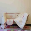 baby embroidered bedding set