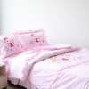 baby embroidery cotton  bedding set