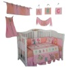 baby girl bedding set with emb MT1017