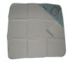 baby high quality white blanket with hood MT1103