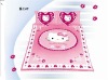 baby printed bedding sets with Hello Kitty design