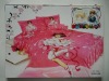 baby printed bedding sets with princess design