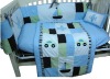 baby unisex bedding set with cars emb MT1020