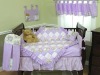 baby unisex emb flowers bedding set MT6943