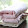 bamboo-cotton solid dyed terry bath towel