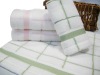 bamboo fiber check towel