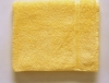 bamboo fiber face towel with satin files