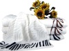 bamboo fiber tiger skin bath towel