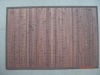 bamboo mat/floor mat