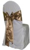 banquet chair cover and  wedding satin chair sashes