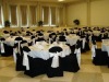banquet chair cover white wedding polyester tablecloth