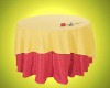 banquet polyester table cloth