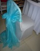 banquet spandex chair cover and organza cape