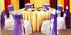 banquet tablecloth and chair cover