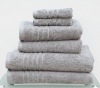 bath towel sets grey