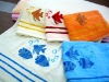 bath towel with embroidery