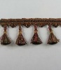 beaded fringe trimming for curtain accessory