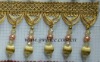 beads fringe for curtain with stock