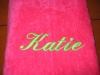 beautiful 100% cotton bath towel