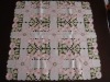 beautiful embroidery table cloth