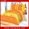 beautiful feather bedding set/ beautiful design bedding set/ good quality bedding set/printed 4pcs bedding set